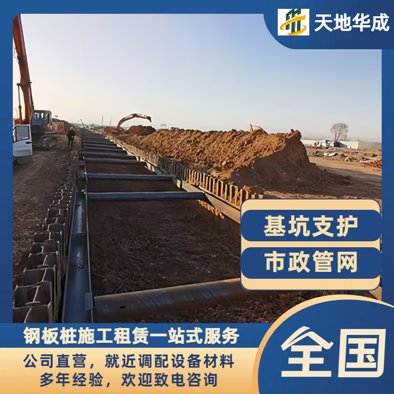 峨蔓镇钢板桩支护